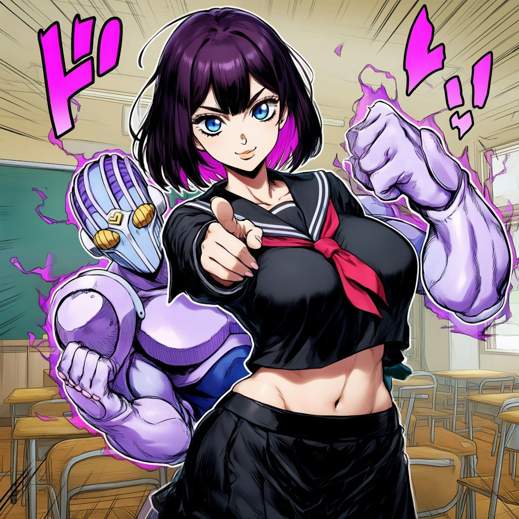 うちの子　ジョジョ風