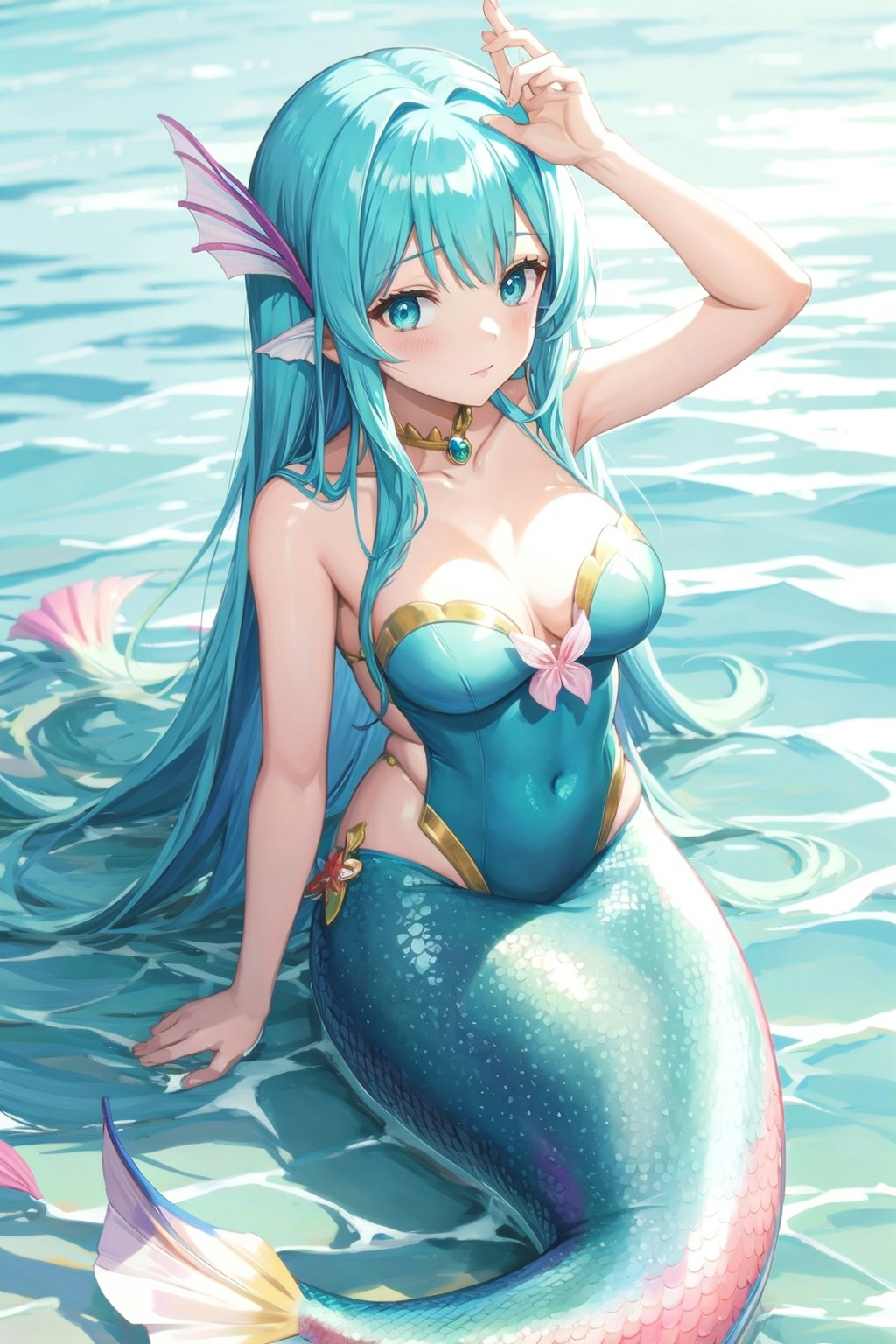 人魚　青持美虹（あおもち　みほ）