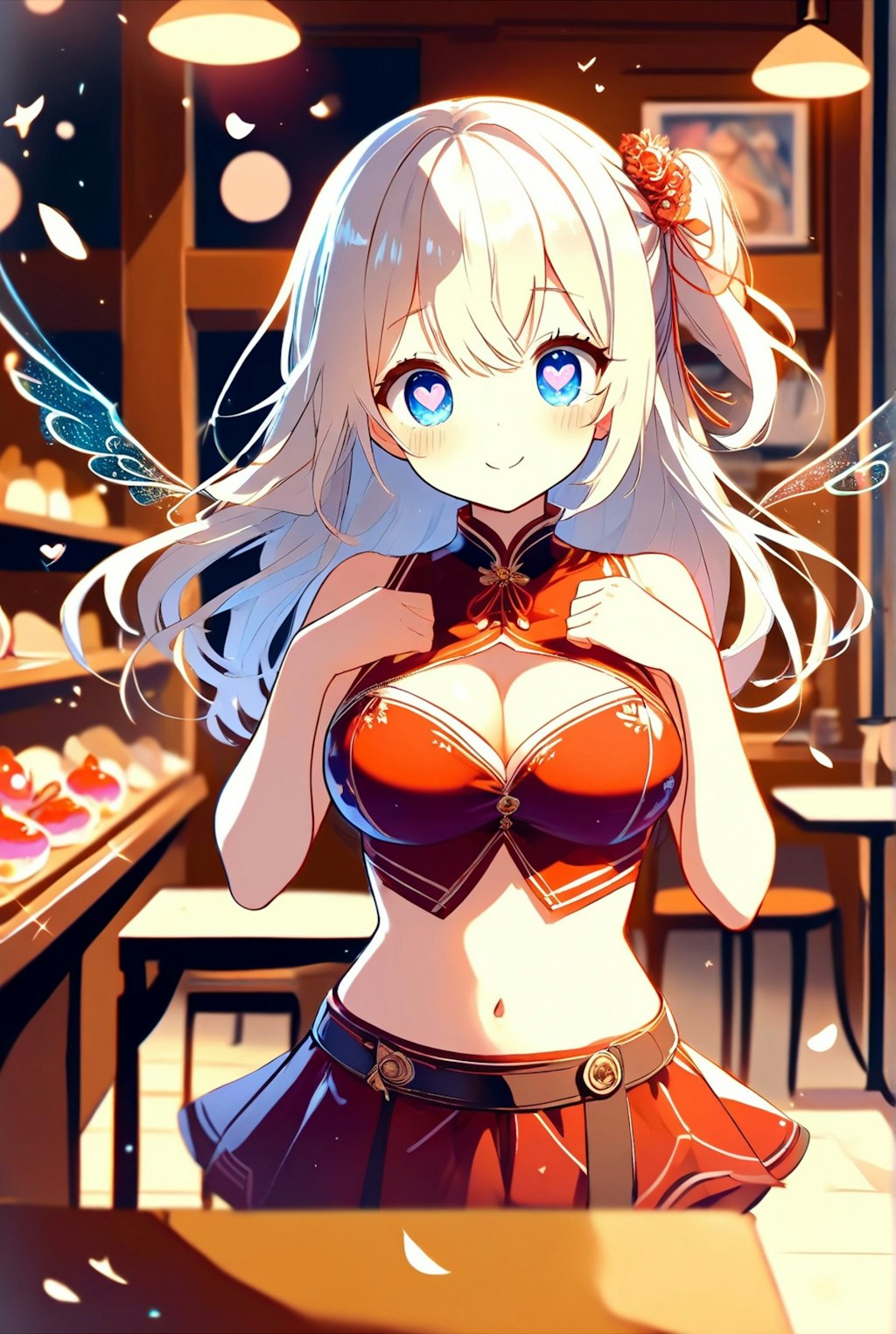 中華風の女の子