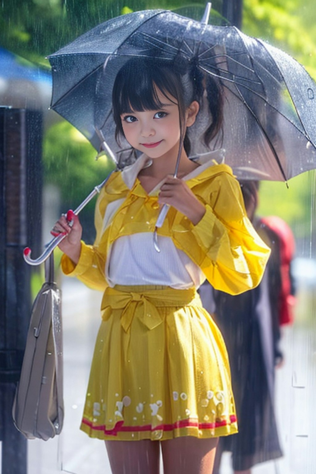 雨だったから最初から・・