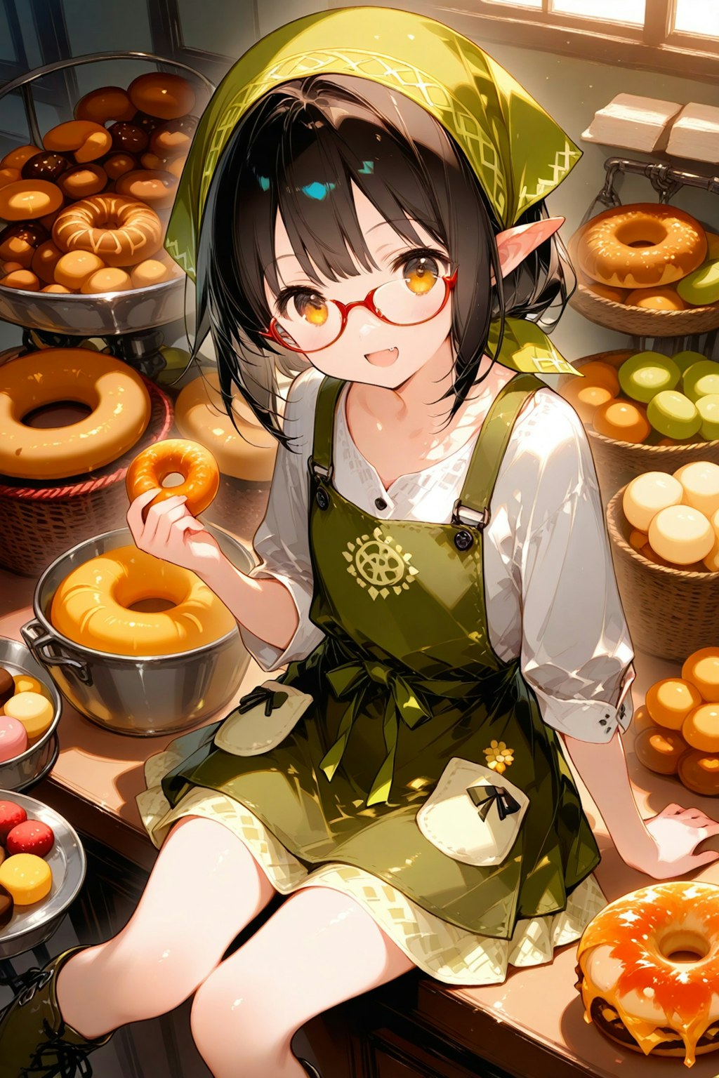 ドーナツ売り場のイズミちゃん