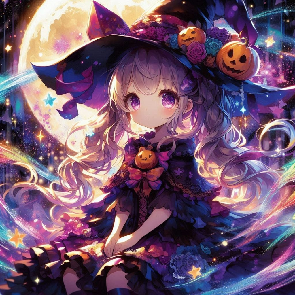 魔女っ子ハロウィン