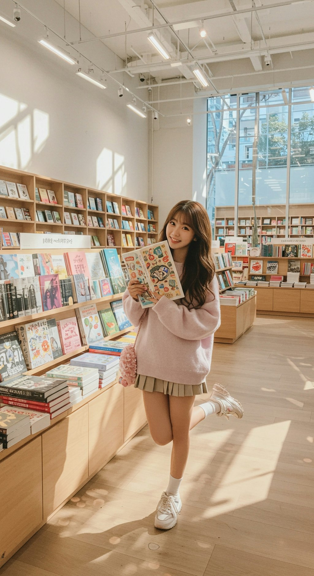 本屋さんにて