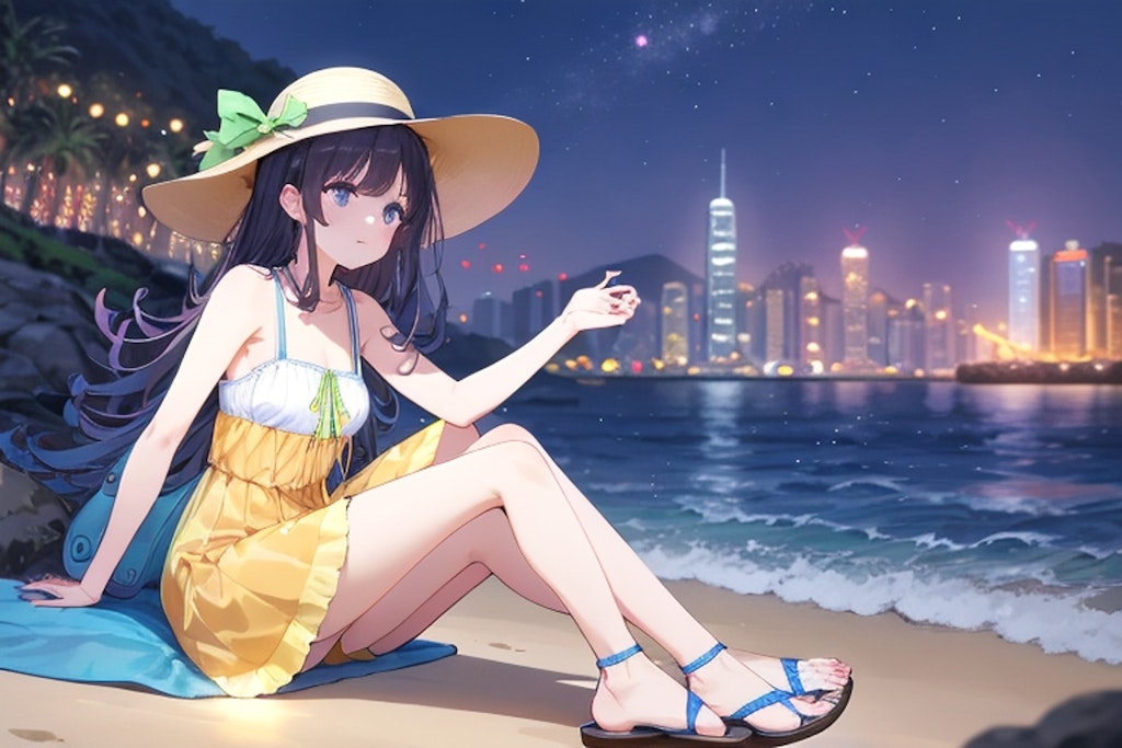 夜景の夏