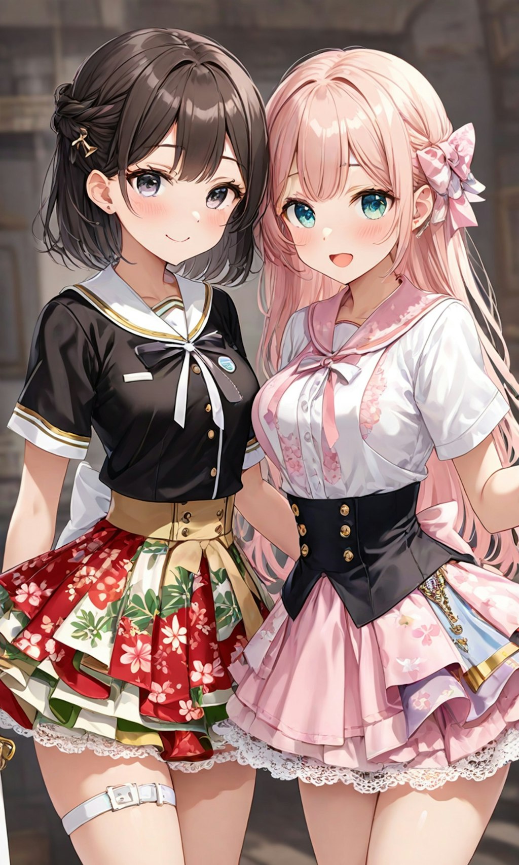 セーラー服と女子高校生と