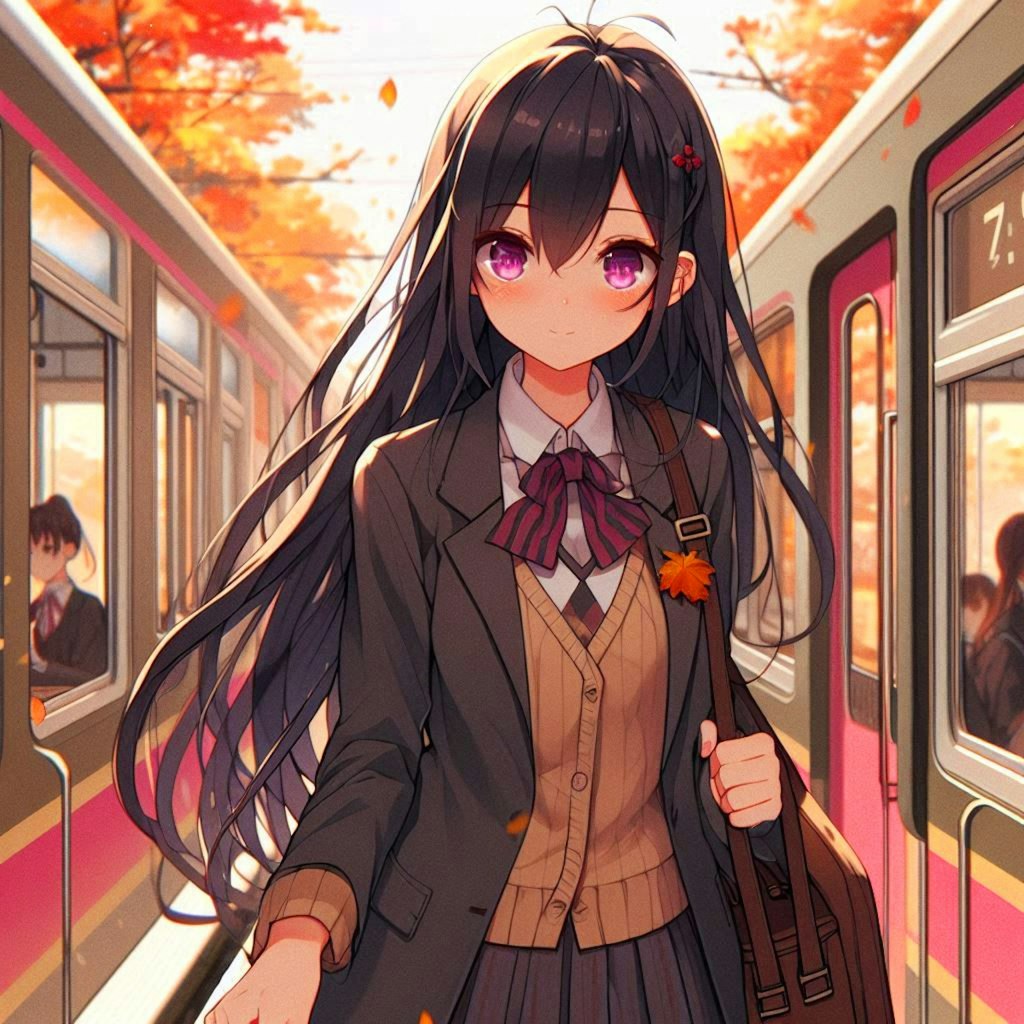 列車の旅に出た、うちの子＊その1(12枚)