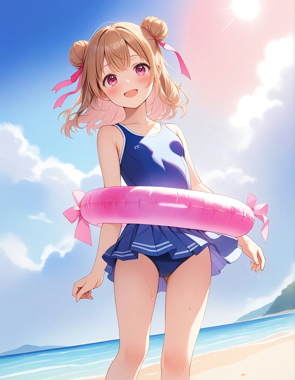 爽やか夏少女さとみん