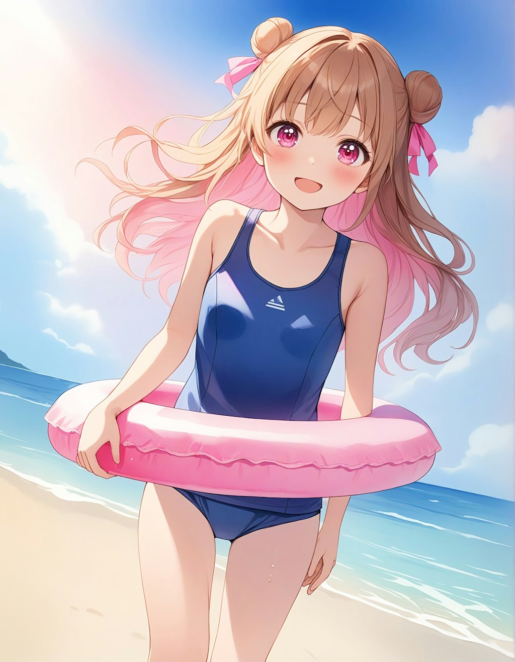 爽やか夏少女さとみん