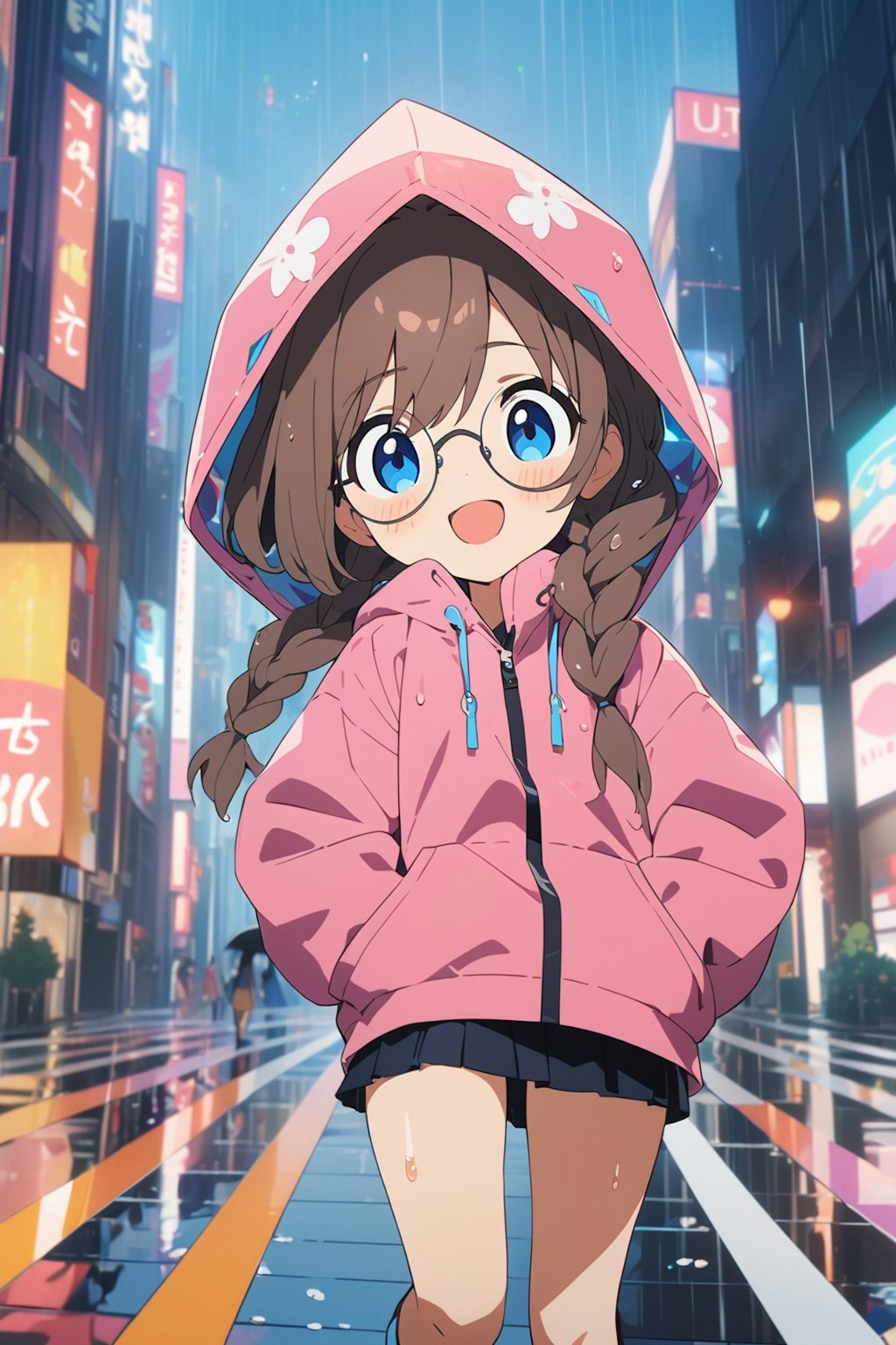 雨の日たのしいな！