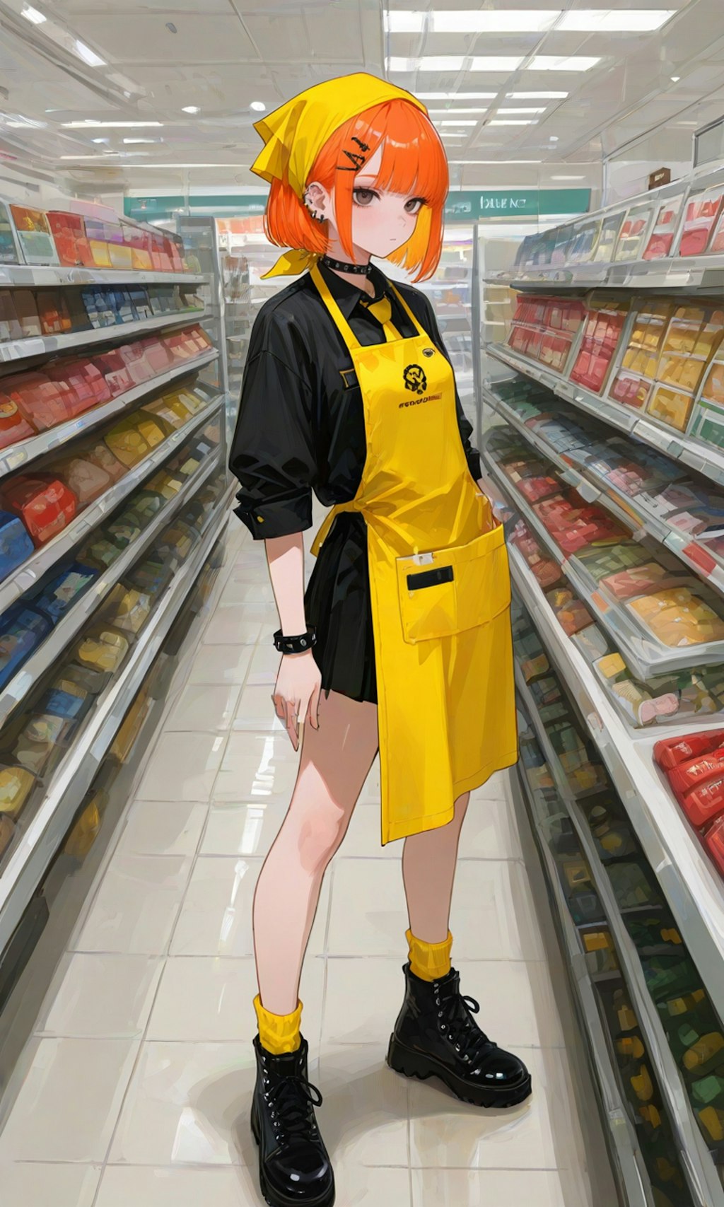 バイト初日。