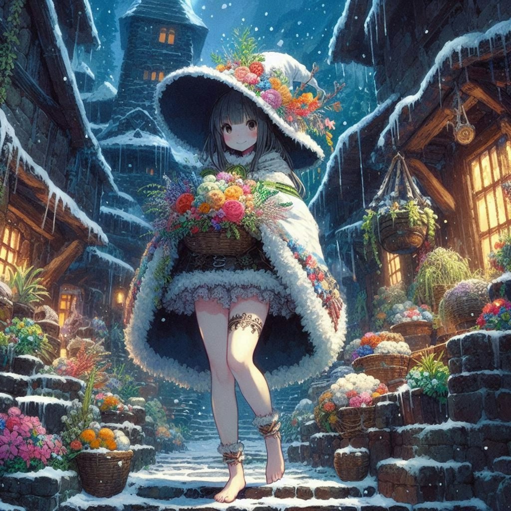 魔女と雪シリーズ