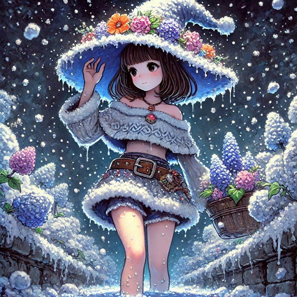 魔女と雪シリーズ