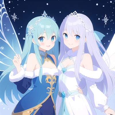 妖精さんと雪の妖精さん・1