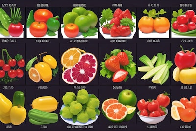 果物と野菜　素材