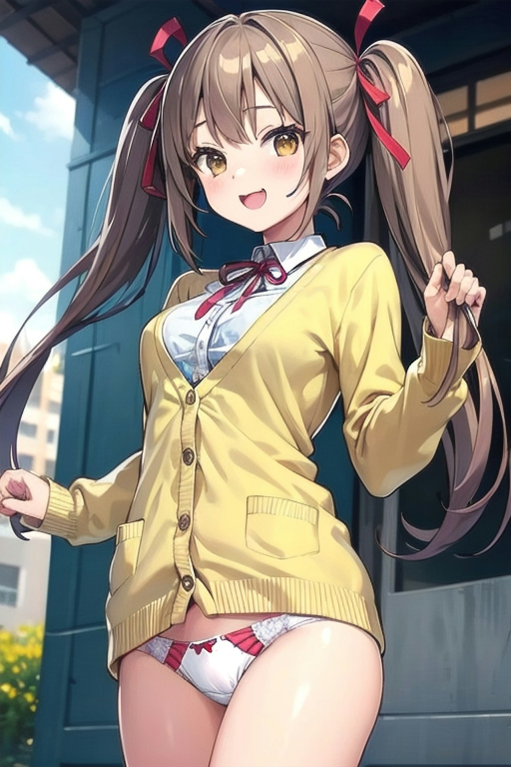 School twintails girl