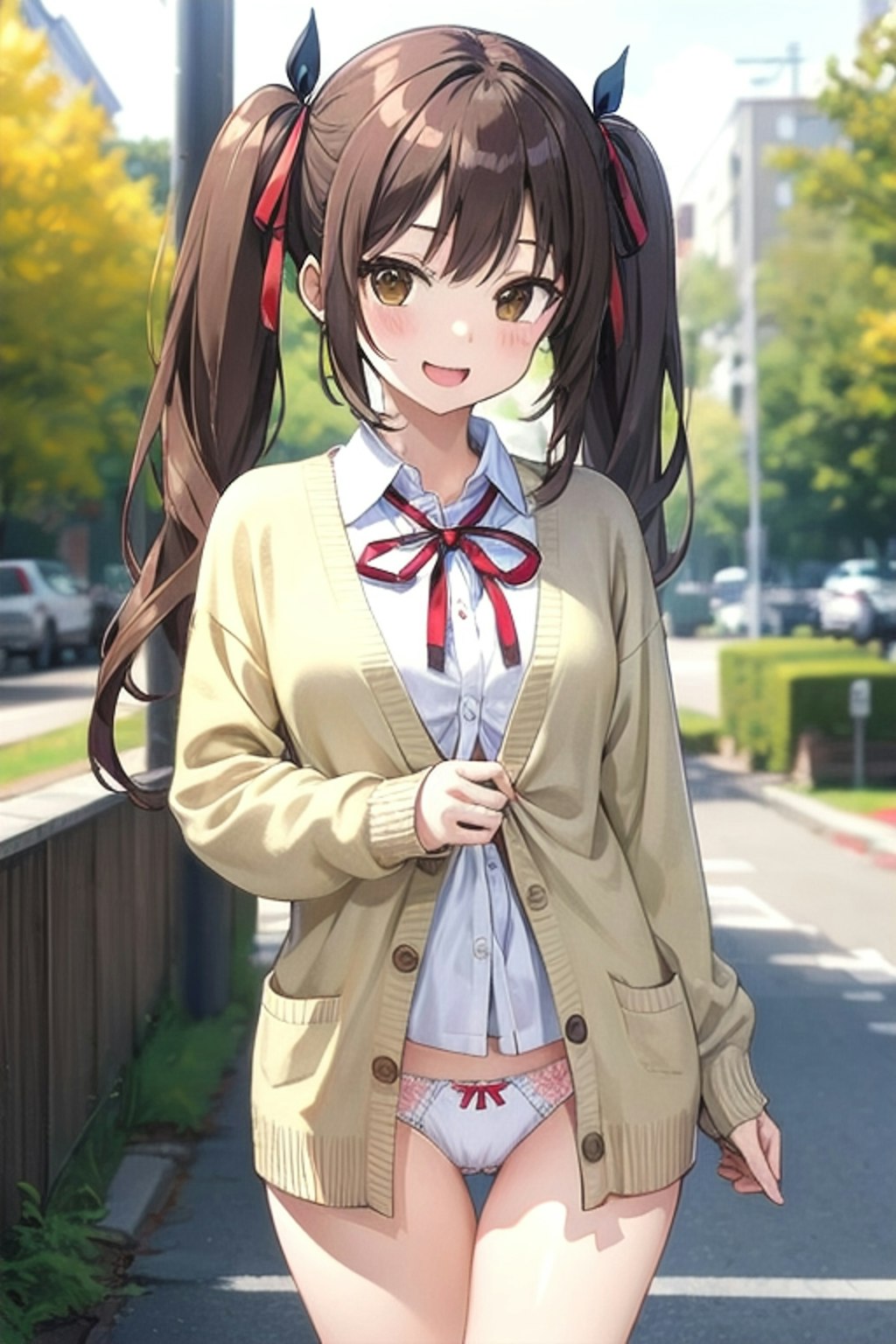 School twintails girl