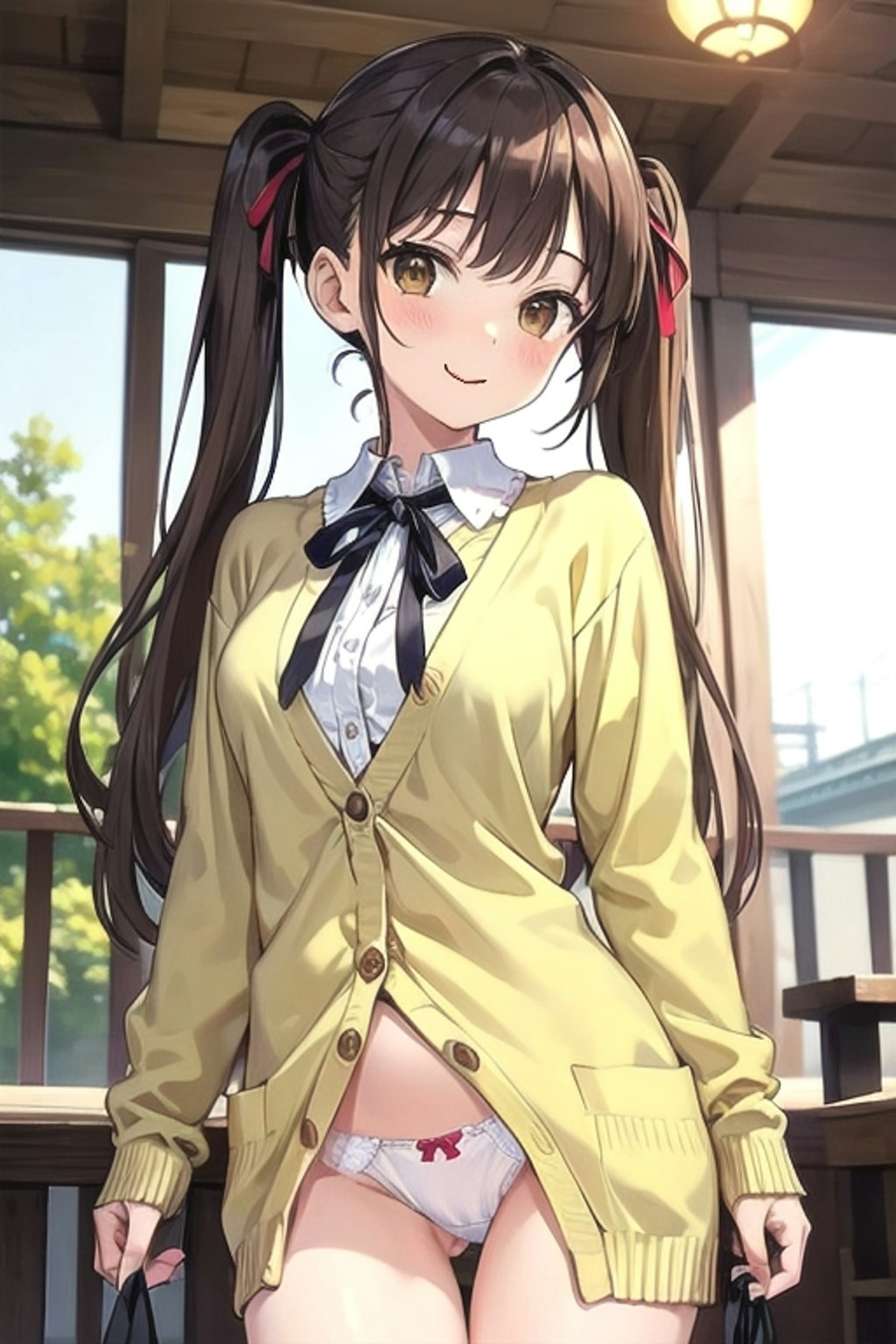 School twintails girl