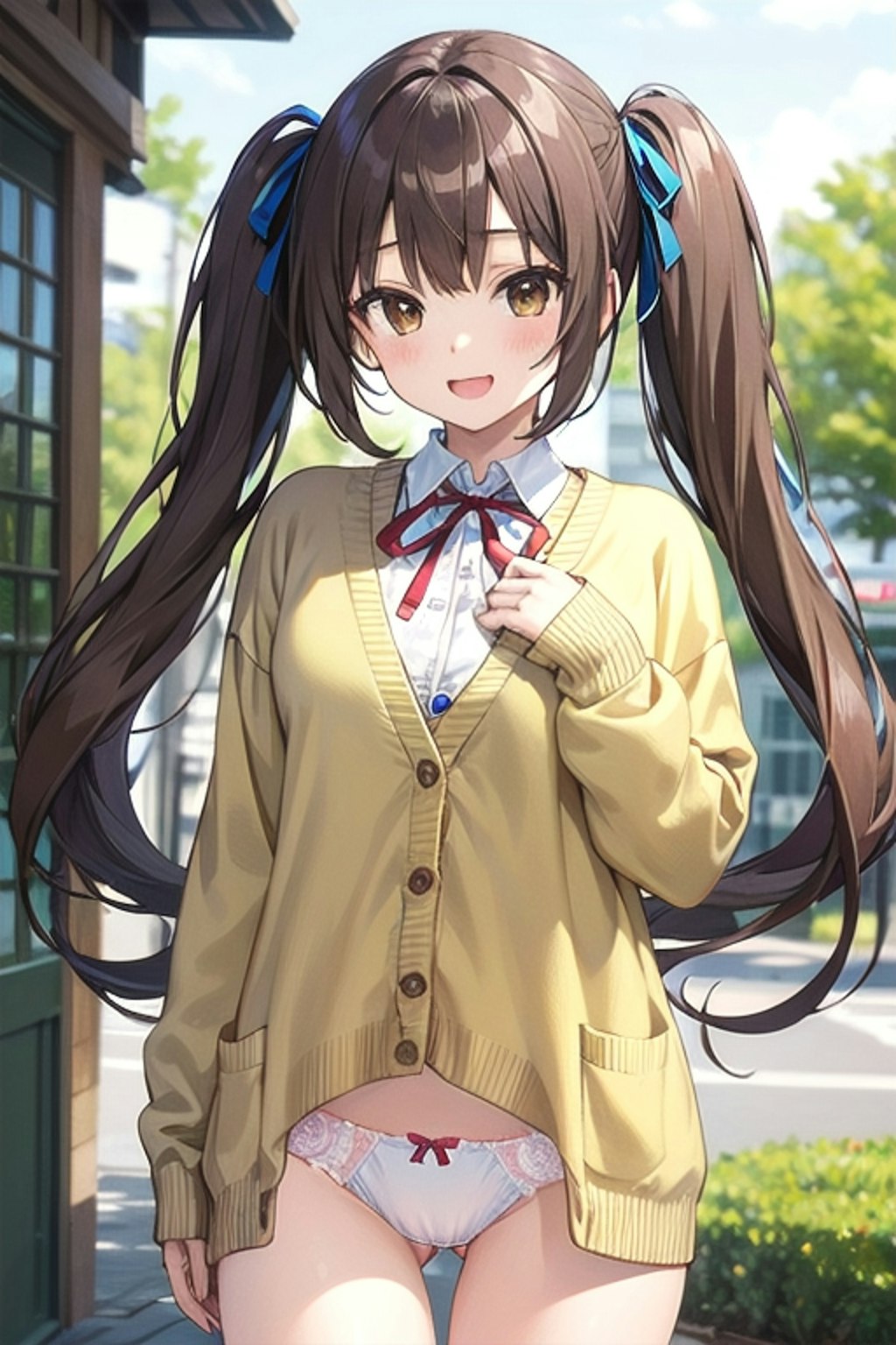 School twintails girl