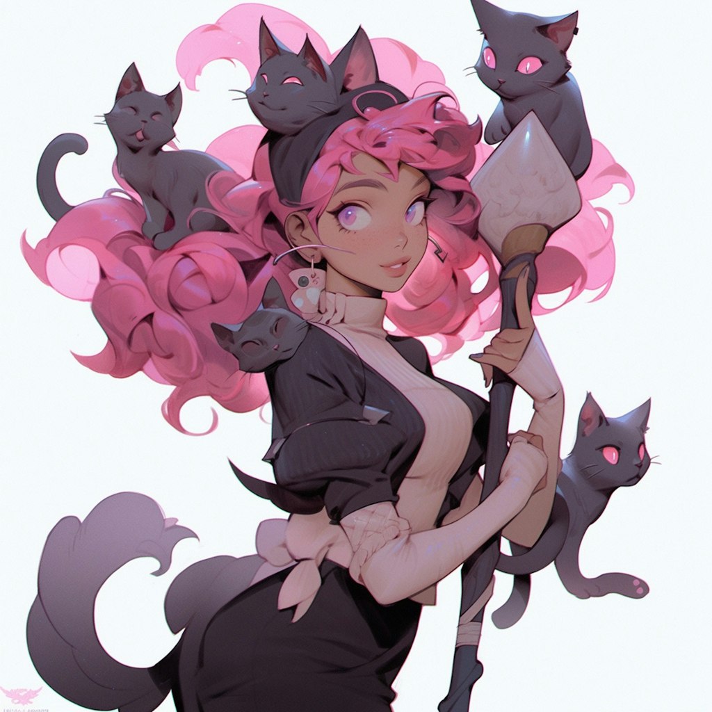 猫魔女，Cat Witch