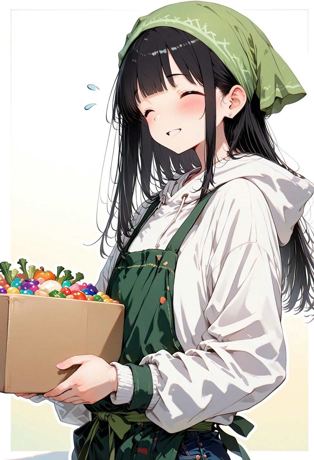 スーパーちちぷいの積極的な売り子さん