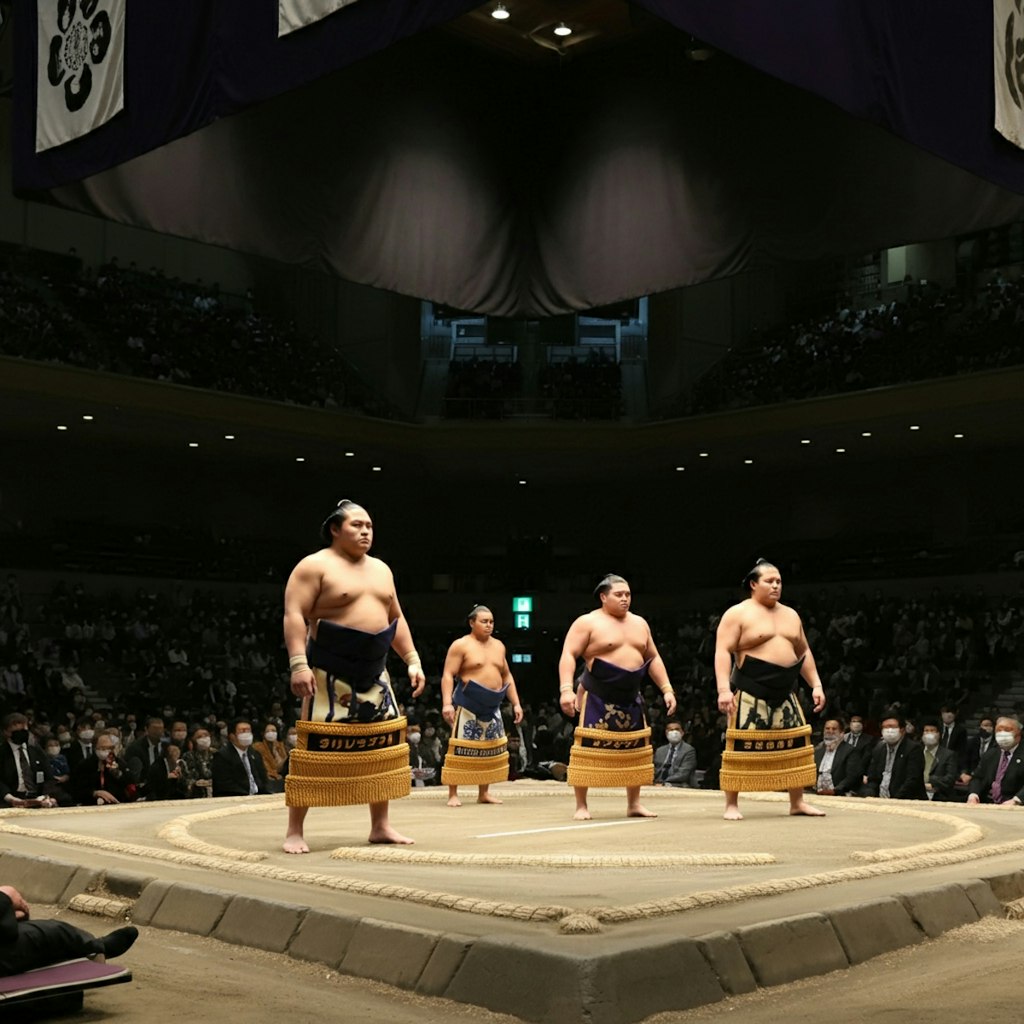 雑コラ感があふれる力士