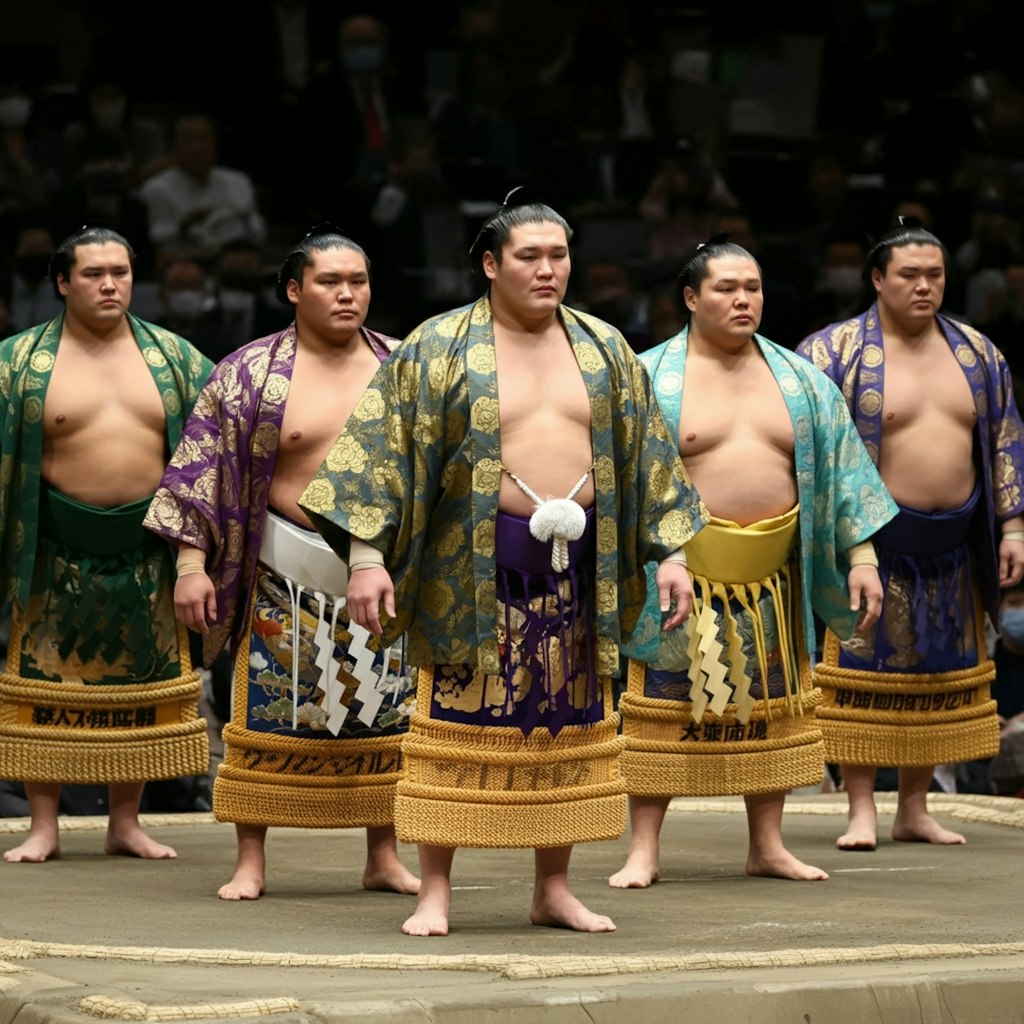 雑コラ感があふれる力士