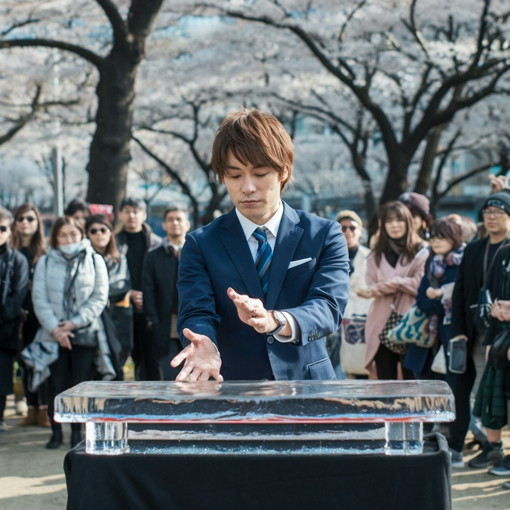 氷の魔術師のサラリーマン