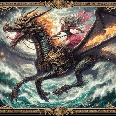 神話のドラゴンライダー