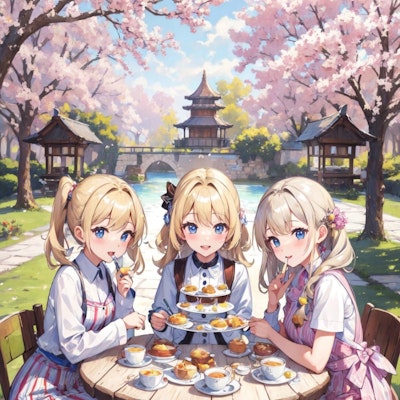 桜と三つ子ちゃん