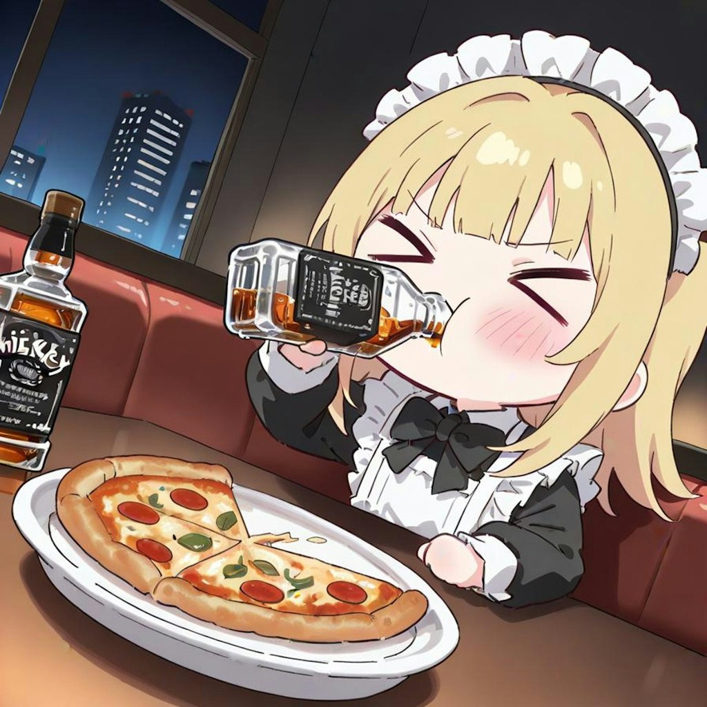 ご く ご く メ イ ド ち ゃ ん