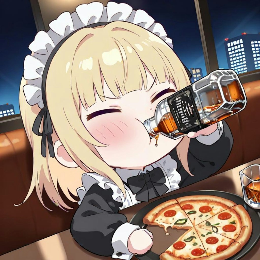 ご く ご く メ イ ド ち ゃ ん