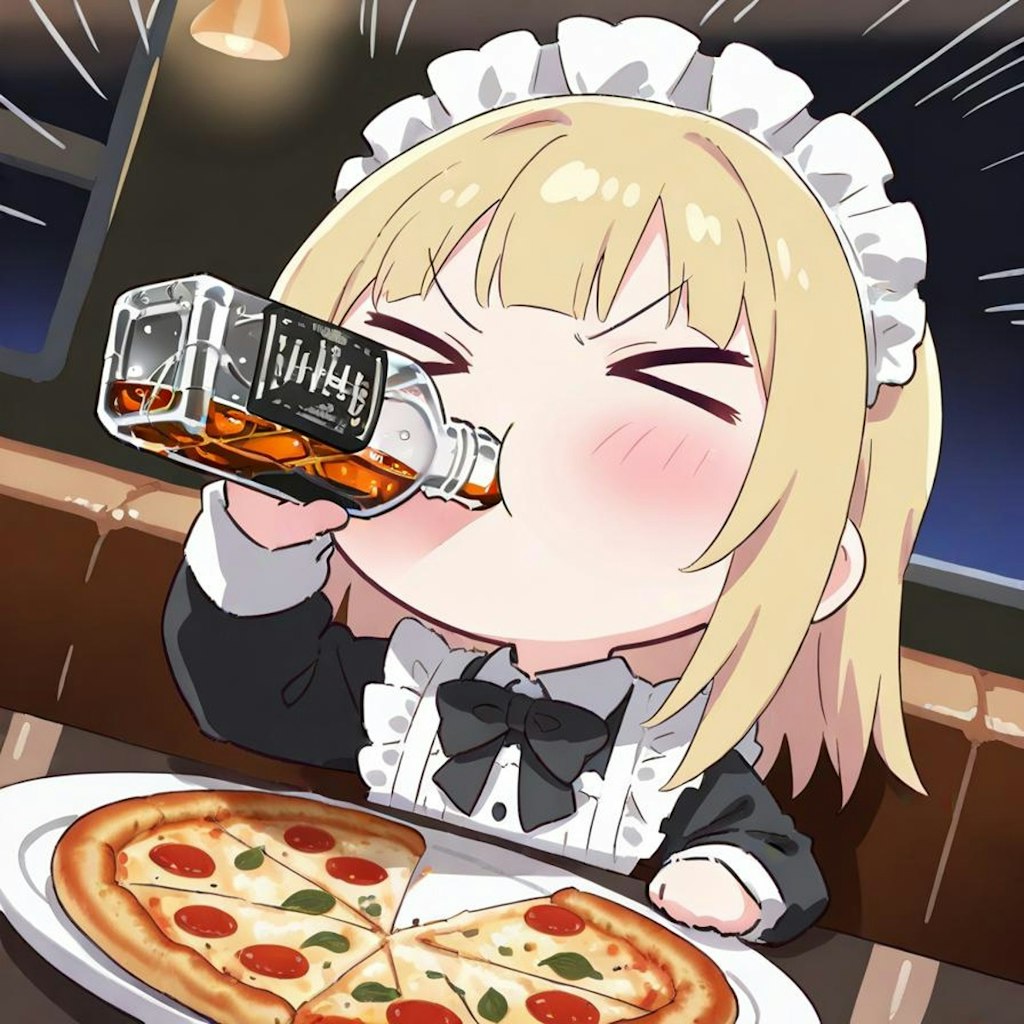 ご く ご く メ イ ド ち ゃ ん