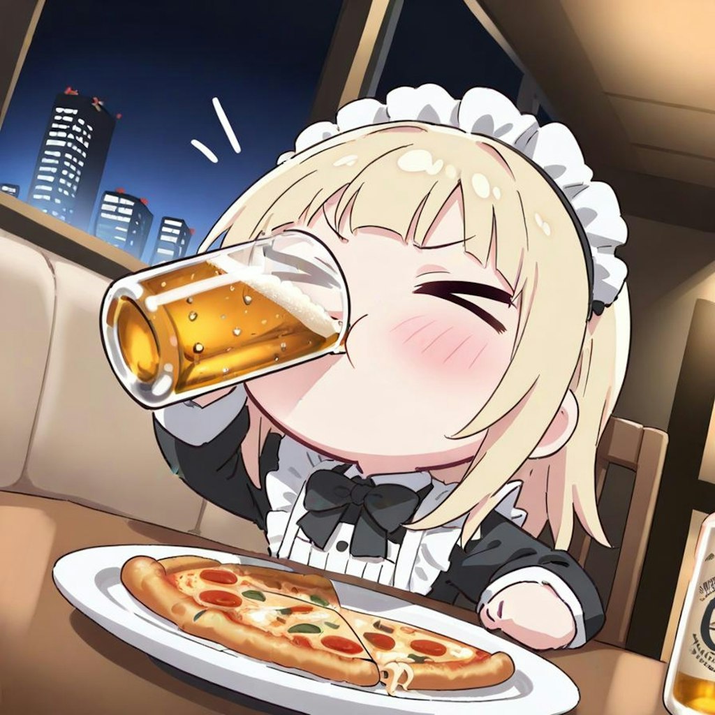 ご く ご く メ イ ド ち ゃ ん