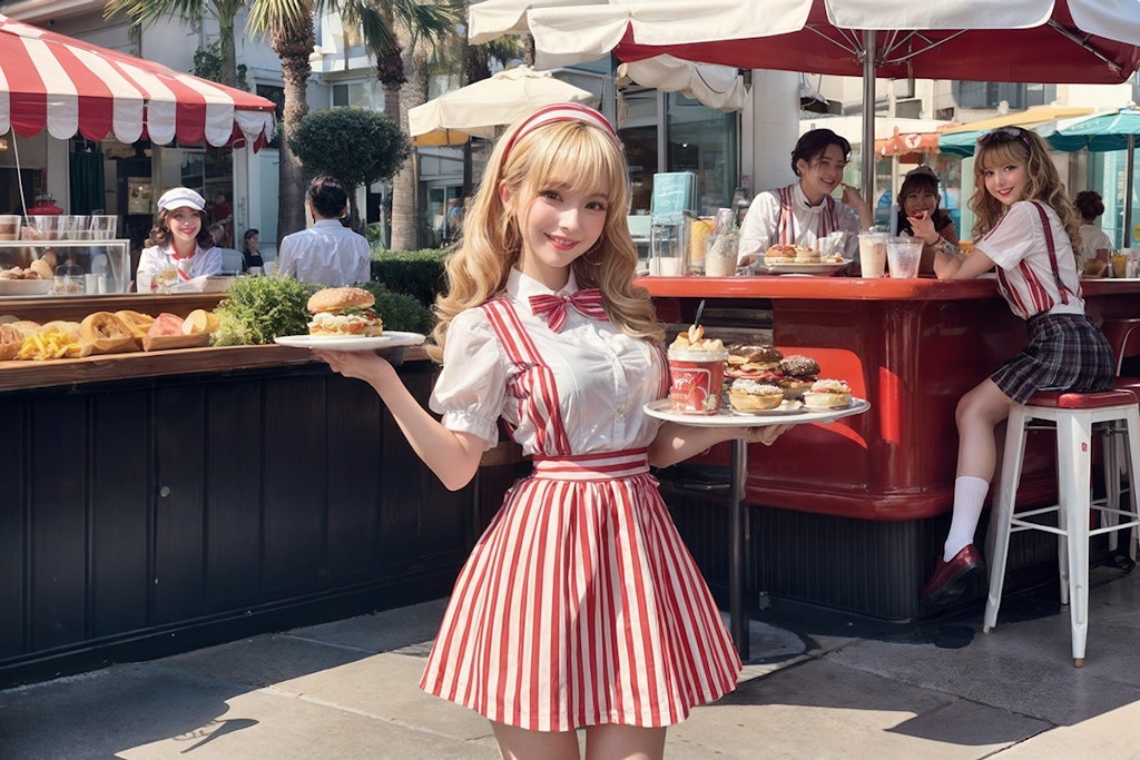 50's waitress