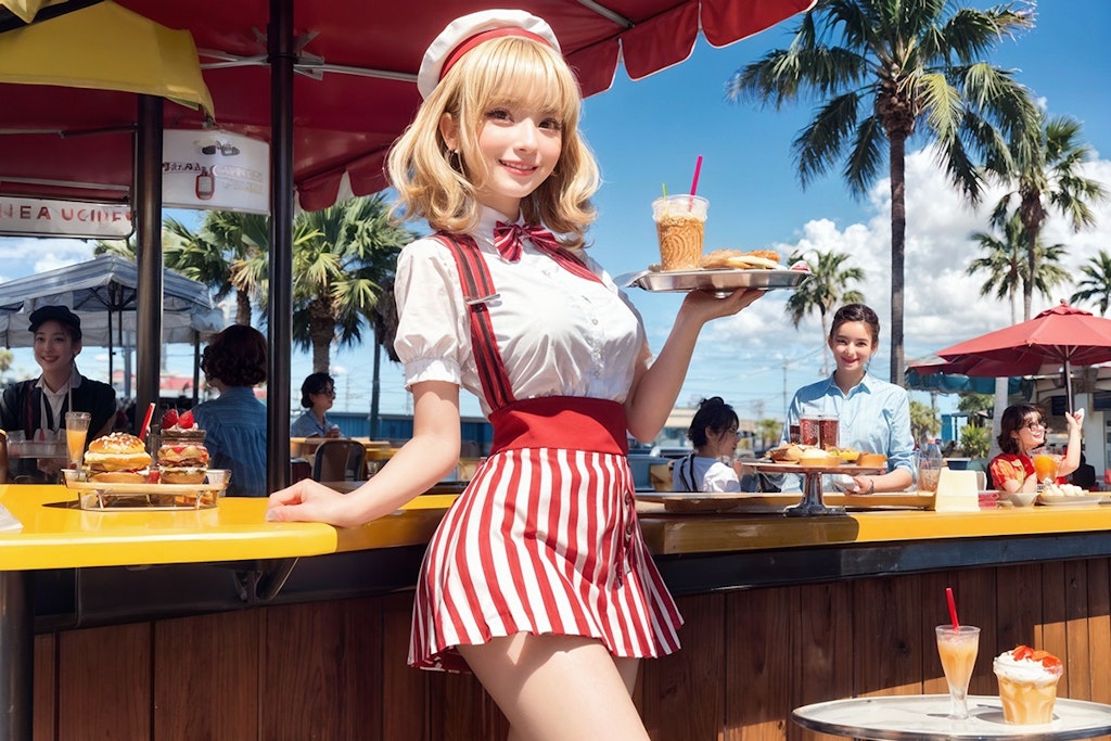 50's waitress