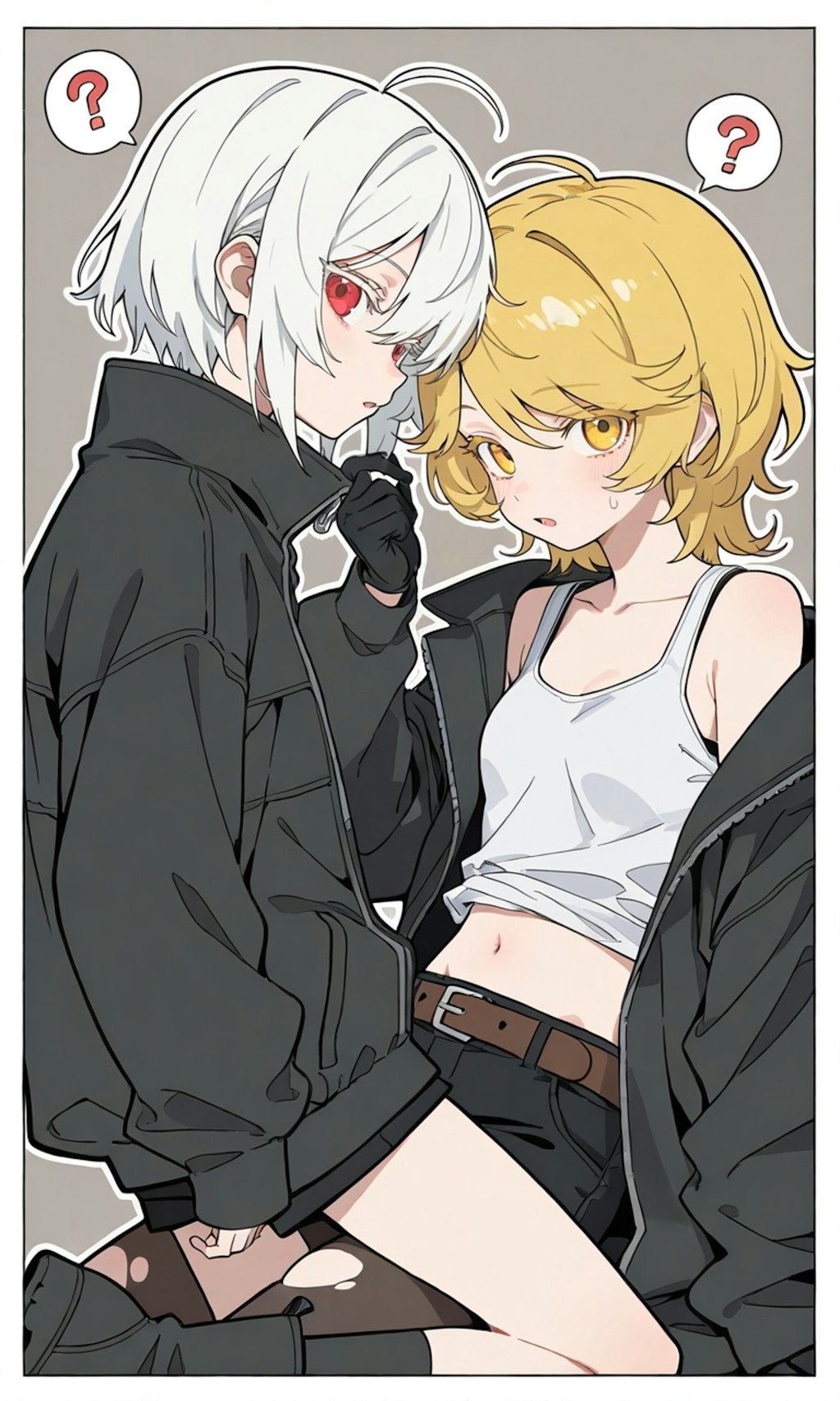 よその子とうちの子と2人を見つめる僕