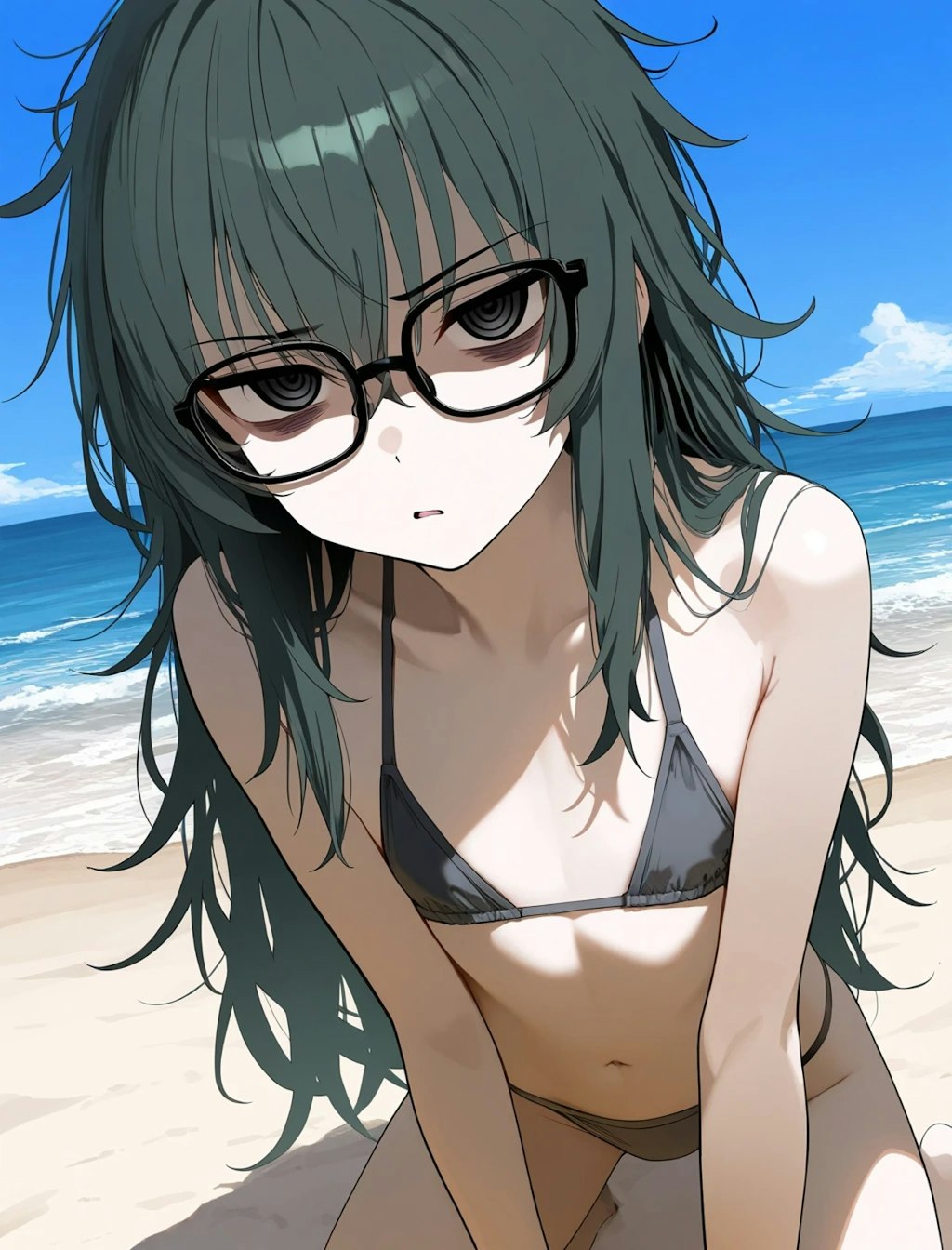 じろじろ見んな