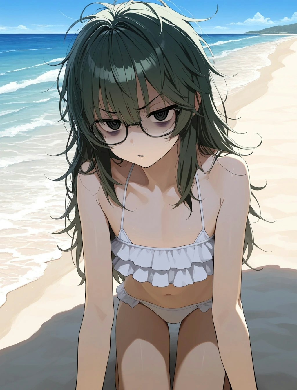 じろじろ見んな