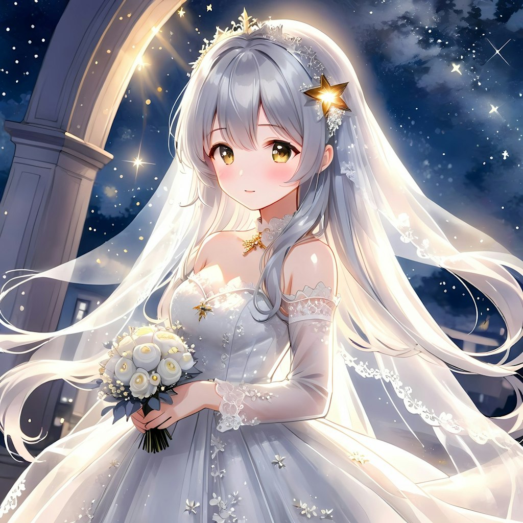 星空の花嫁。