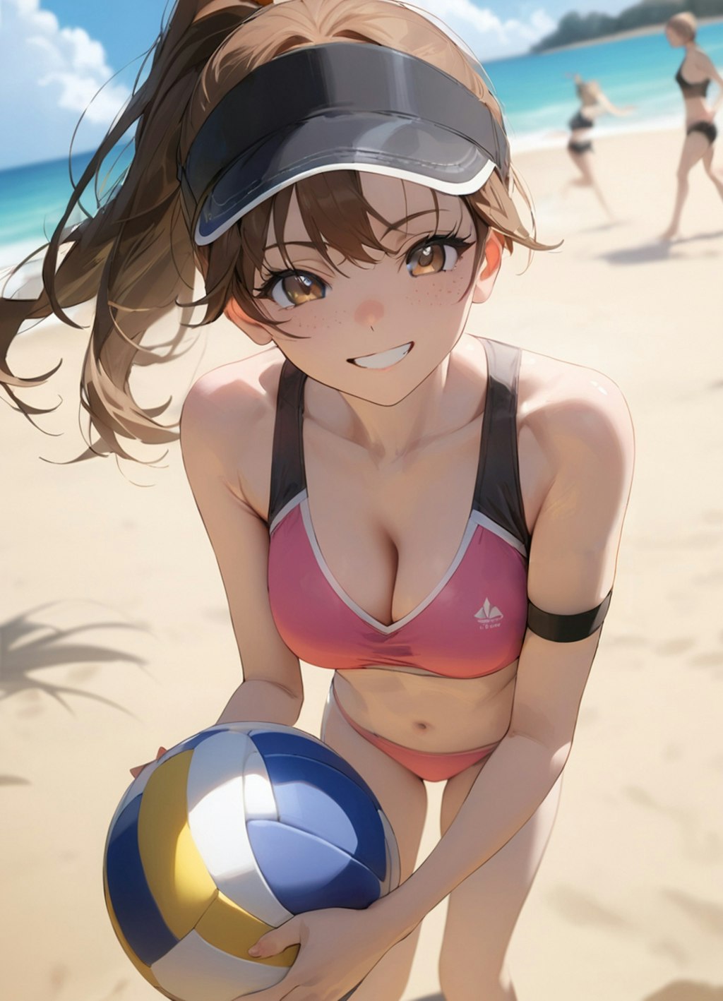 一緒にビーチバレーやろうよ！🏐