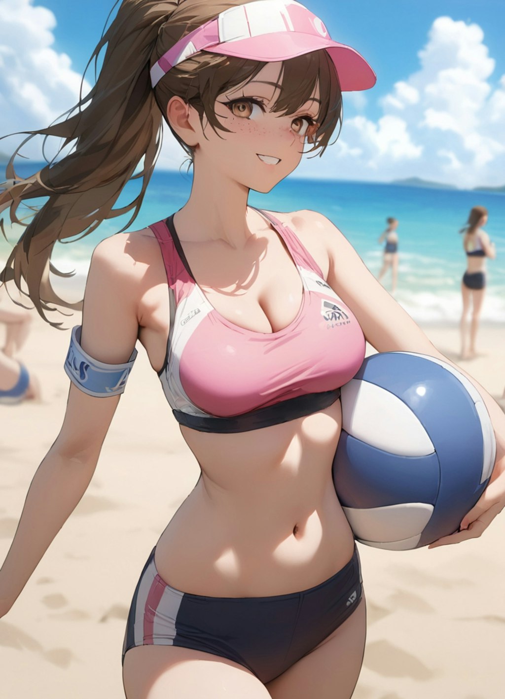 一緒にビーチバレーやろうよ！🏐