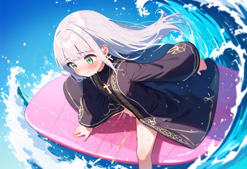 聖女様の夏休み　う～～～み～～～！