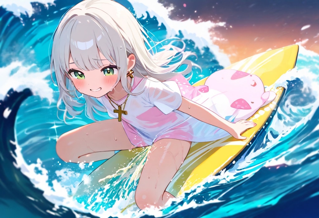 聖女様の夏休み　う～～～み～～～！