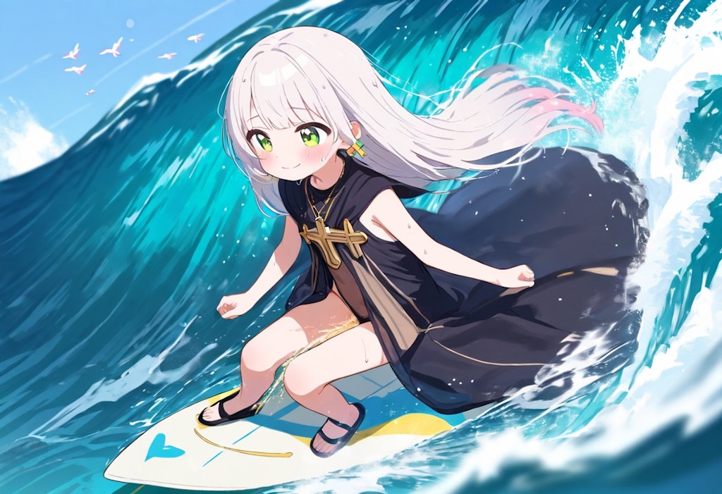 聖女様の夏休み　う～～～み～～～！