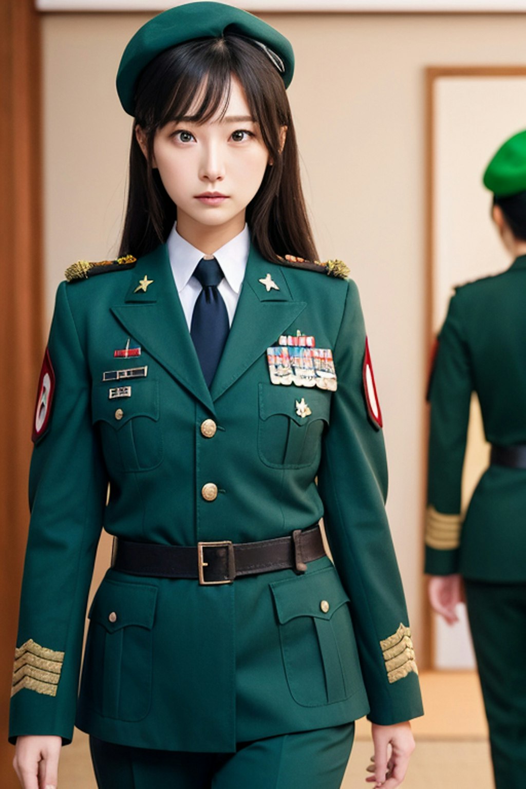 女軍人