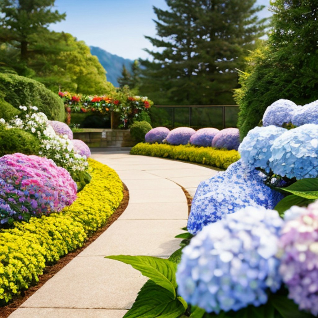 リミナルスペース（紫陽花庭園）