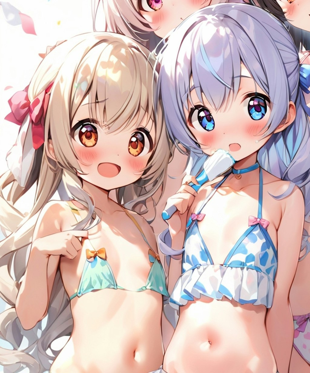 妹ちゃんとお姉ちゃん 1『きゃは♪水着です～♡』