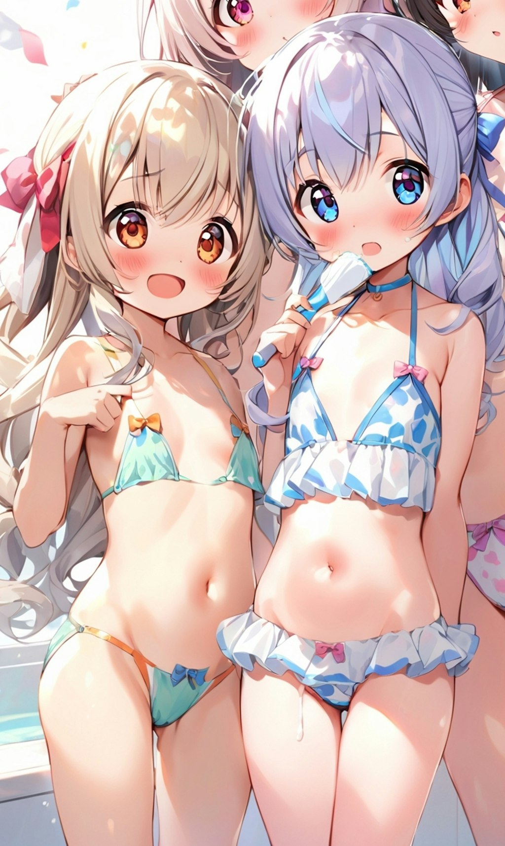 妹ちゃんとお姉ちゃん 1『きゃは♪水着です～♡』