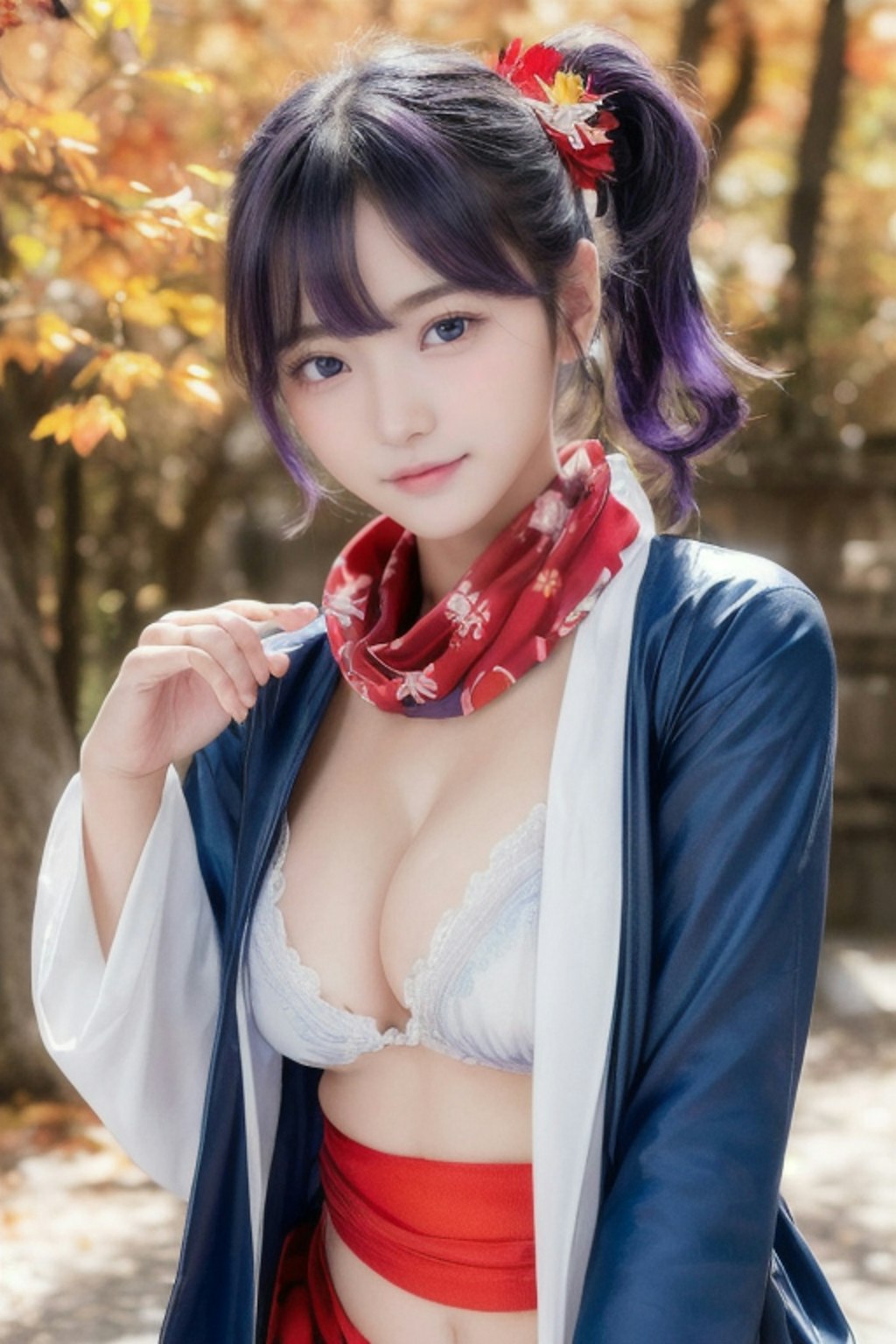 紅葉狩りっ娘ちゃん