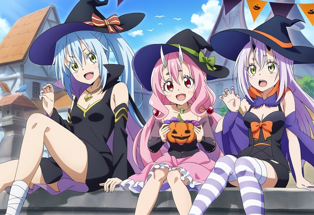 転スラ　リルム　シュナ　シオン　ハロウィン